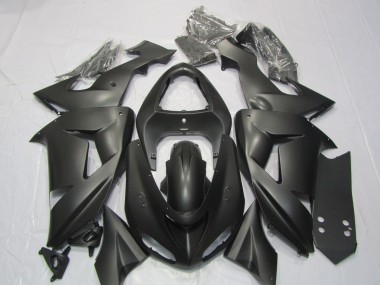 Mejores Carenados Moto Kawasaki ZX10R 2006-2007 - Negro Mate