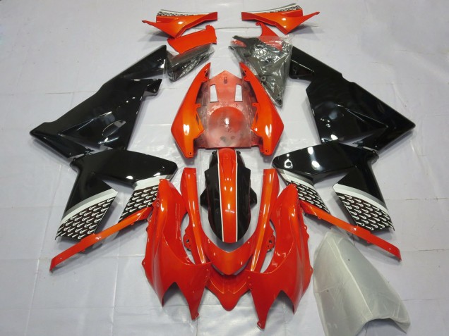 Mejores Carenados Moto Kawasaki ZX10R 2004-2005 - Rojo Negro
