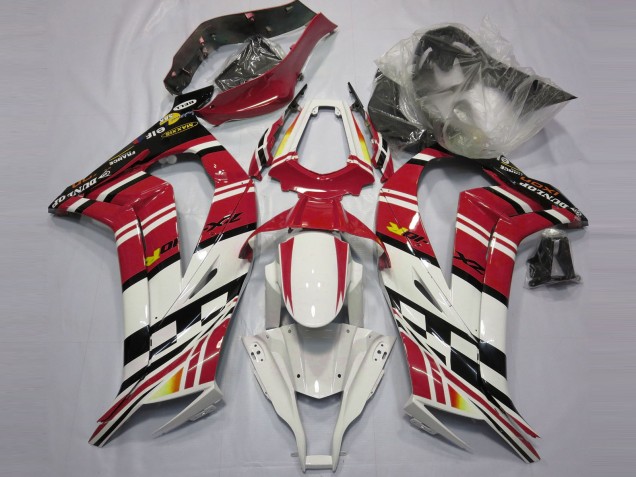 Mejores Carenados Moto Kawasaki ZX10R 2011-2015 - Rojo Negro Blanco Amarillo