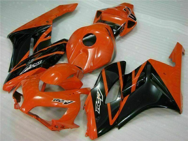 Mejores Carenados Moto Honda CBR1000RR 2004-2005 - Naranja Negro Brillante