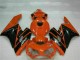 Mejores Carenados Moto Honda CBR1000RR 2004-2005 - Naranja Negro Brillante