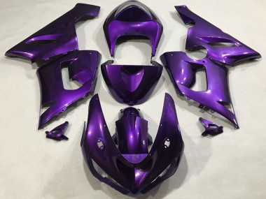 Mejores Carenados Moto Kawasaki ZX6R 2005-2006 - Púrpura