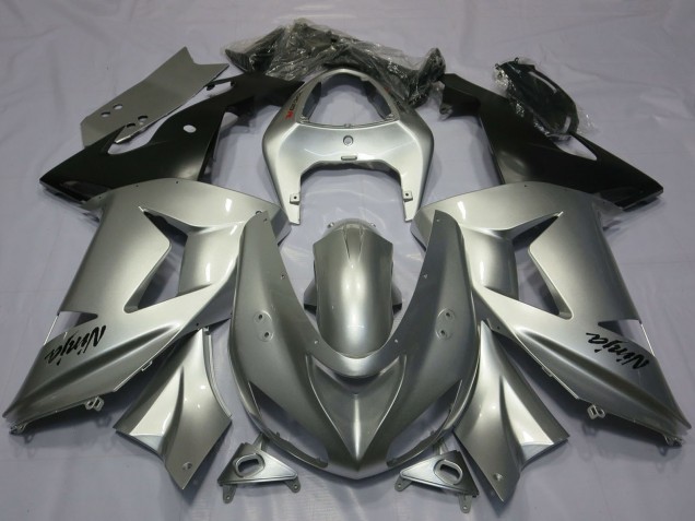Mejores Carenados Moto Kawasaki ZX6R 2003-2004 - Plata