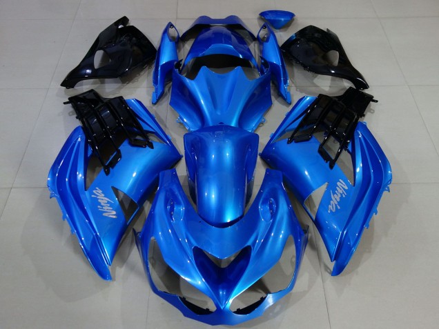 Mejores Carenados Moto Kawasaki ZX14R 2012-2024 - Azul Negro