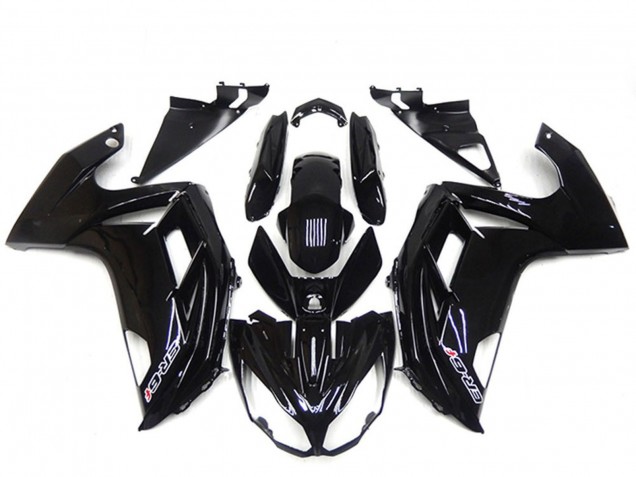 Mejores Carenados Moto Kawasaki Ninja ER6F 2012-2014 - Negro Brillante