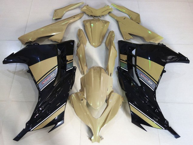 Mejores Carenados Moto Kawasaki Ninja 300 2013-2024 - Bronceado del Desierto Negro