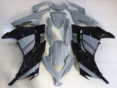 Mejores Carenados Moto Kawasaki Ninja 300 2013-2024 - Nardo Gris Negro