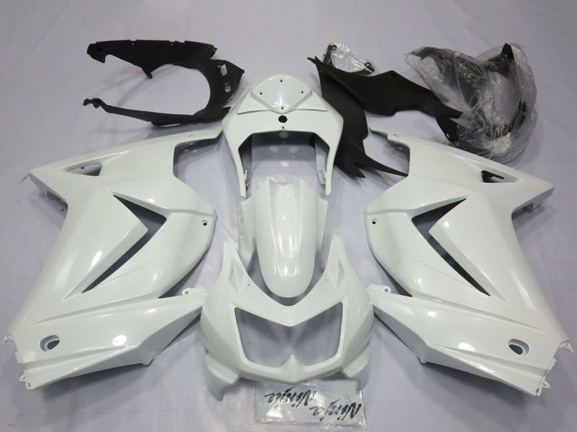 Mejores Carenados Moto Kawasaki Ninja 250 2008-2012 - Blanco Brillante