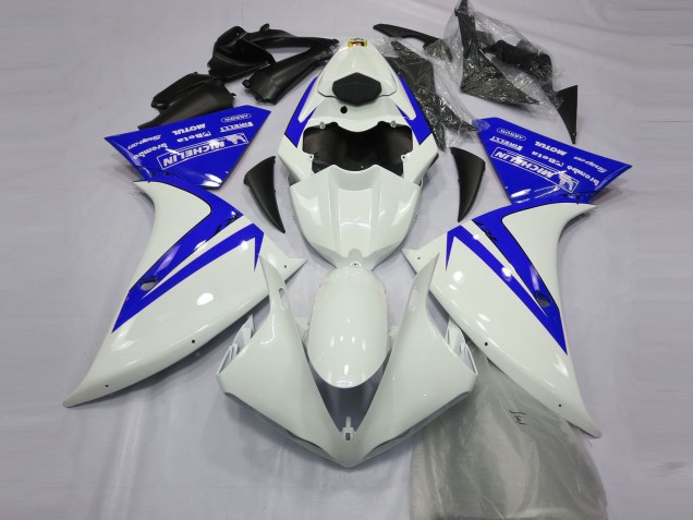 Mejores Carenados Moto Yamaha R1 2012-2014 - Blanco Azul