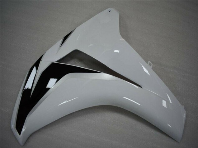Mejores Carenado Moto Honda CBR1000RR 2008-2011 - Blanco Negro Brillante
