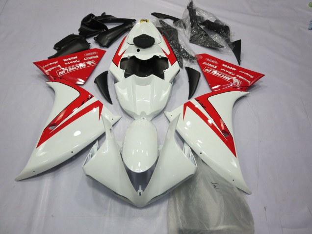 Mejores Carenados Moto Yamaha R1 2012-2014 - Blanco Rojo