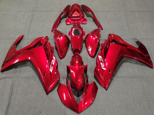 Mejores Carenados Moto Yamaha R3 2015-2018 - Rojo Brillante