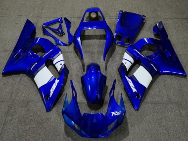 Mejores Carenados Moto Yamaha R6 1998-2002 - Azul Blanco