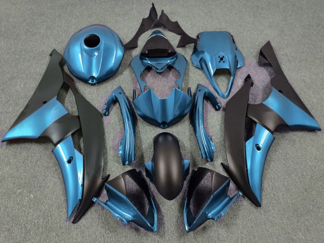 Mejores Carenados Moto Yamaha R6 2008-2016 - Azul Negro Mate
