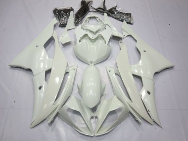 Mejores Carenados Moto Yamaha R6 2008-2016 - Blanco Perla