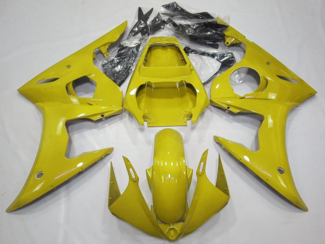 Mejores Carenados Moto Yamaha R6 2003-2004 - Amarillo Brillante