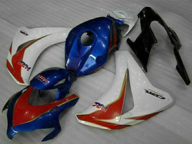 Mejores Kit Carenados Moto Honda CBR1000RR 2008-2011 - Blanco Rojo Azul HRC