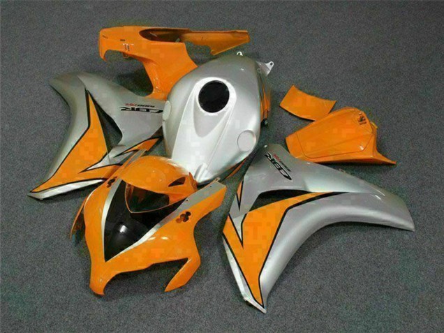 Mejores Carenados Moto Honda CBR1000RR 2008-2011 - Plata Naranja