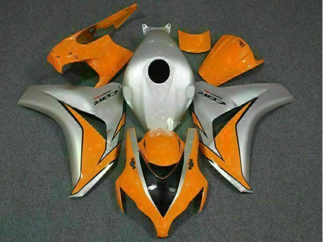 Mejores Carenados Moto Honda CBR1000RR 2008-2011 - Plata Naranja