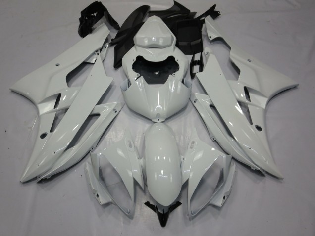 Mejores Carenados Moto Yamaha R6 2006-2007 - Blanco Brillante