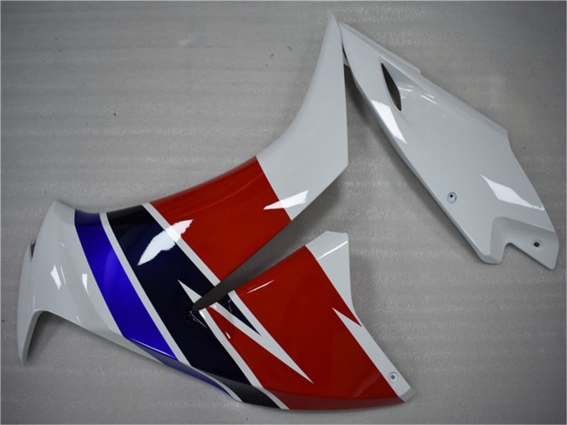 Mejores Carenado Moto Honda CBR1000RR 2012-2016 - Blanco Rojo Azul
