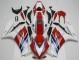 Mejores Carenado Moto Honda CBR1000RR 2012-2016 - Blanco Rojo Azul
