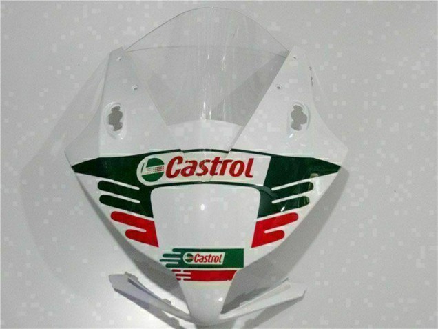 Mejores Carenado Moto Honda CBR1000RR 2012-2016 - Blanco Rojo Verde Castrol