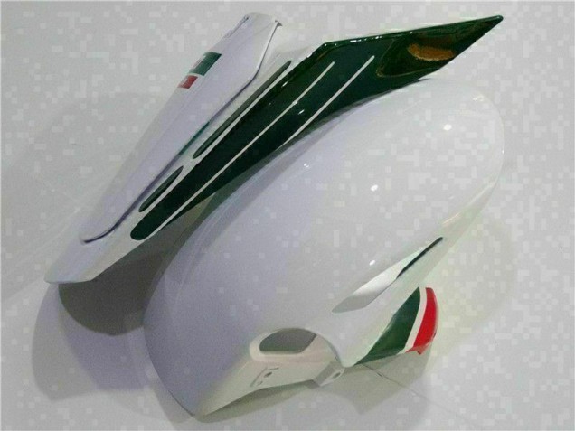 Mejores Carenado Moto Honda CBR1000RR 2012-2016 - Blanco Rojo Verde Castrol