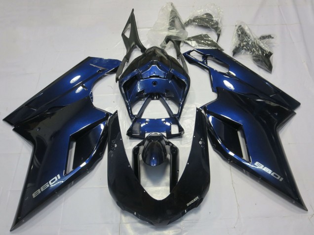 Mejores Carenados Moto Ducati 1098 2007-2014 - Azul Profundo