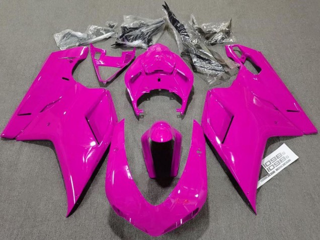 Mejores Carenados Moto Ducati 1098 2007-2014 - Rosa Brillante Plain