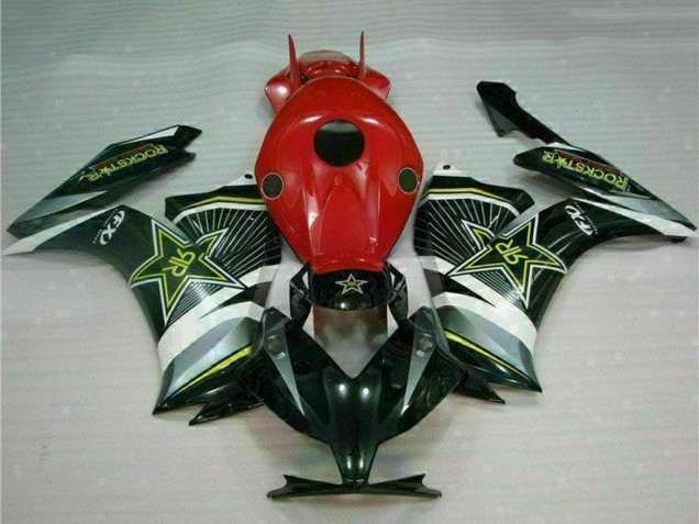 Mejores Carenados Moto Honda CBR1000RR 2012-2016 - Rojo Negro Blanco Plata Verde Negro Brillante