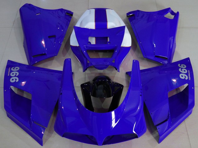 Mejores Carenados Moto Ducati 996 1993-2005 - Azul Negro