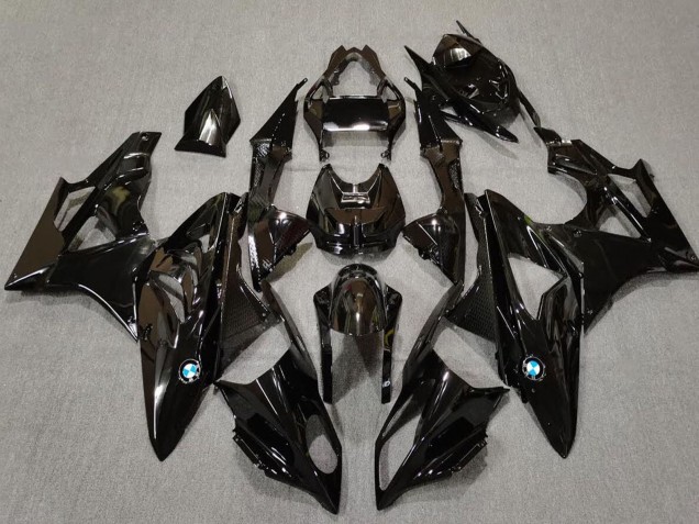 Mejores Carenados Moto BMW S1000RR 2009-2014 - Negro Brillante