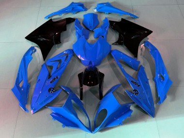 Mejores Carenados Moto BMW S1000RR 2009-2014 - Azul Negro Brillante