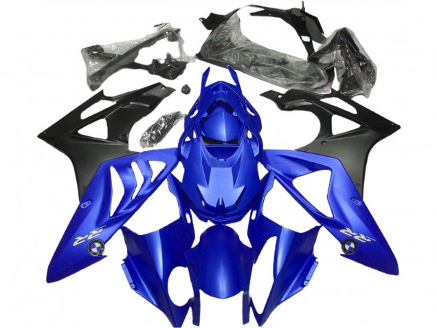 Mejores Carenado Moto BMW S1000RR 2009-2014 - Azul Negro Mate