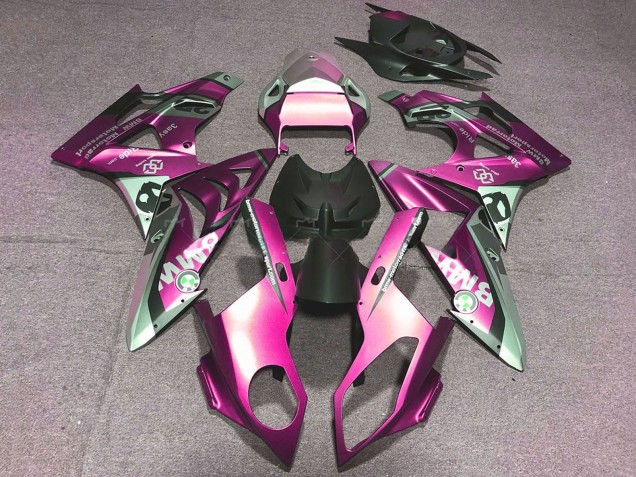 Mejores Carenados Moto BMW S1000RR 2017-2018 - Rosa Negro