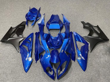 Mejores Carenados Moto BMW S1000RR 2009-2014 - Azul Negro Mate