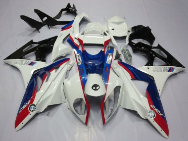 Mejores Kits Carenado Moto BMW S1000RR 2009-2014 - Blanco Rojo Azul Negro Brillante