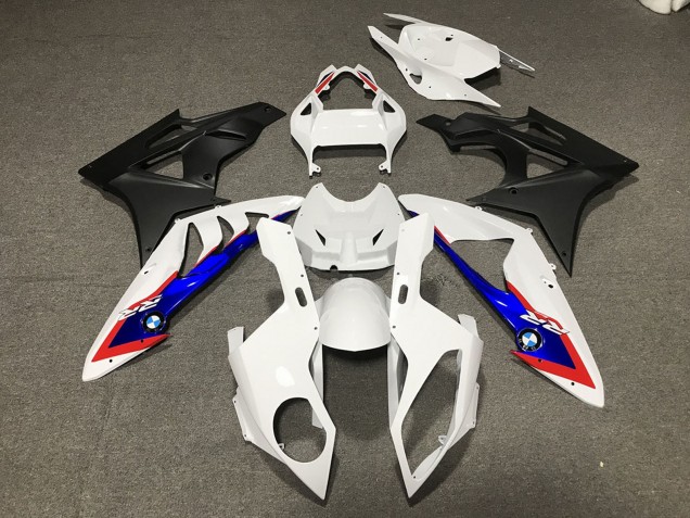 Mejores Carenados Moto BMW S1000RR 2009-2014 - Blanco Rojo Azul Negro Mate