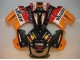 Mejores Carenados Moto Honda CBR600 F3 1995-1996 - Naranja Blanco Rojo Negro Brillante Repsol