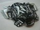 Mejores Carenados Moto Honda CBR600 F3 1995-1996 - Plata Negro Brillante SevenStars