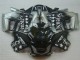 Mejores Carenados Moto Honda CBR600 F3 1995-1996 - Plata Negro Brillante SevenStars