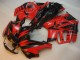 Mejores Carenado Moto Honda CBR600 F3 1995-1996 - Rojo Negro Brillante