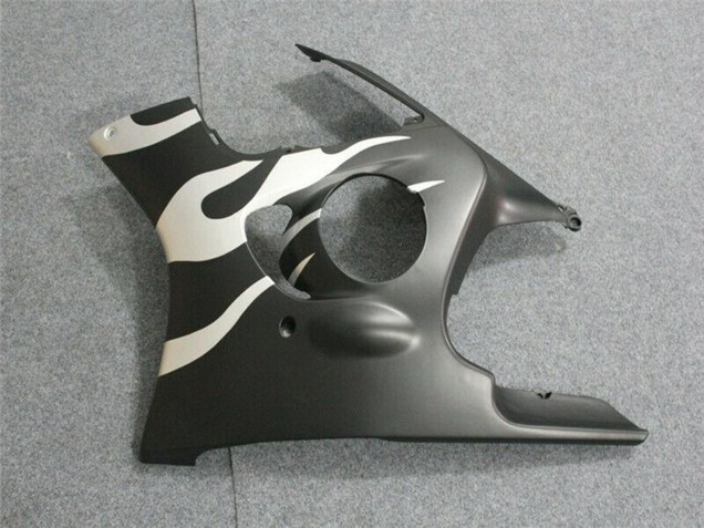 Mejores Carenados Moto Honda CBR600 F3 1995-1996 - Blanco Negro Mate Llama