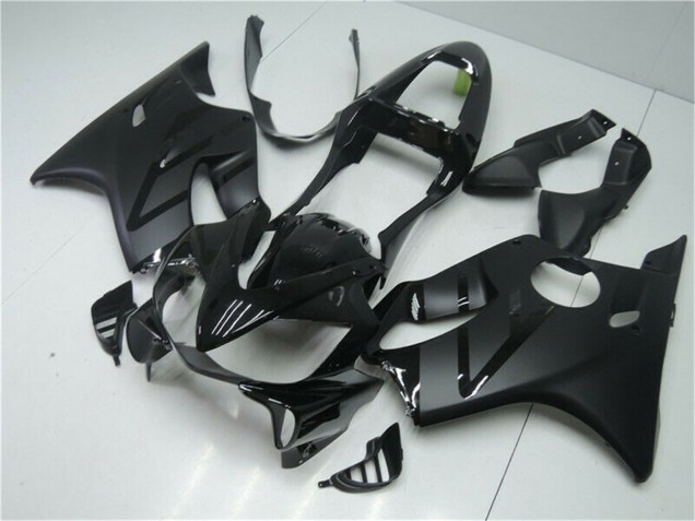 Mejores Carenados Moto Honda CBR600 F4i 2001-2003 - Negro Brillante Negro Mate