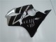Mejores Carenado Moto Honda CBR600 F4i 2001-2003 - Plata Negro Brillante