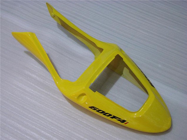 Mejores Carenado Moto Honda CBR600 F4i 2001-2003 - Amarillo Negro Brillante
