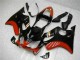 Mejores Kits Carenado Moto Honda CBR600 F4i 2001-2003 - Rojo Negro Brillante