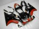 Mejores Kits Carenado Moto Honda CBR600 F4i 2001-2003 - Rojo Negro Brillante