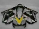 Mejores Carenados Moto Honda CBR600 F4i 2001-2003 - Blanco Amarillo Negro Brillante Playboy